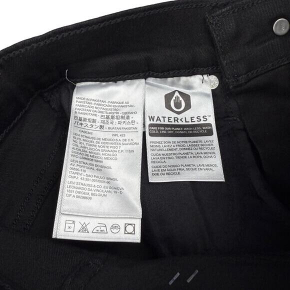 Levi's Mile High Skinny Jean 24 x 30 - Picture 6 of 8